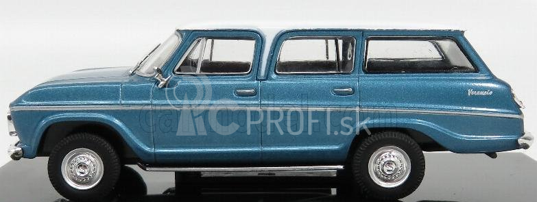 Edicola Chevrolet Veraneio S Luxe 1971 1:43 Blue Met White