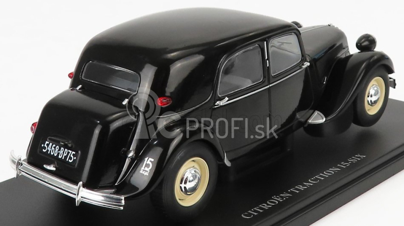 Edicola Citroen 15 Six Traction Avant 1953 1:24 čierna