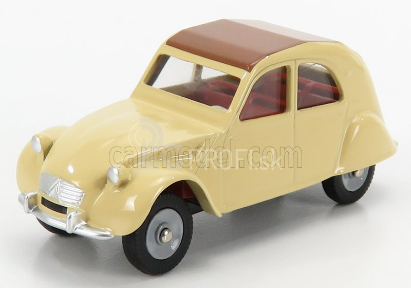 Edicola Citroen 2cv 1965 1:43 krémovo hnedá