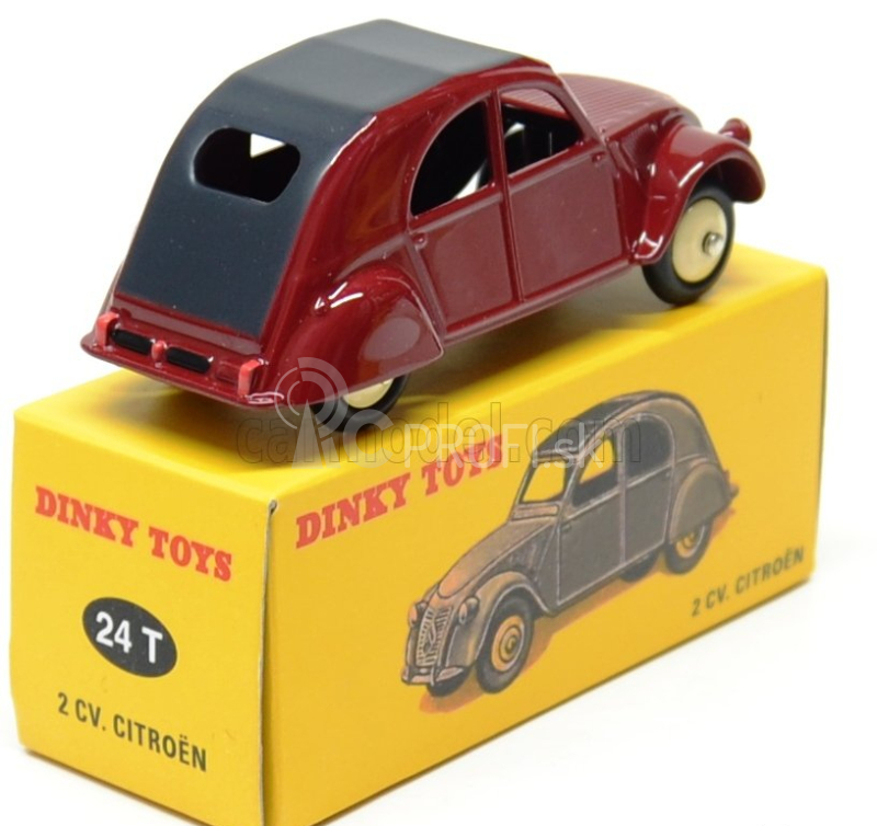 Edicola Citroen 2cv Cabriolet 1955 1:43 Bordeaux