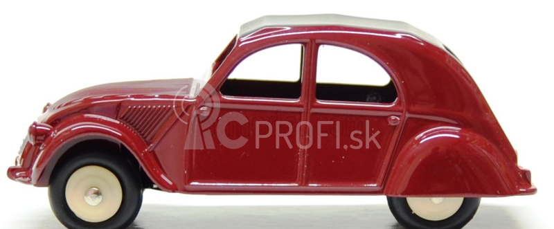 Edicola Citroen 2cv Cabriolet 1955 1:43 Bordeaux