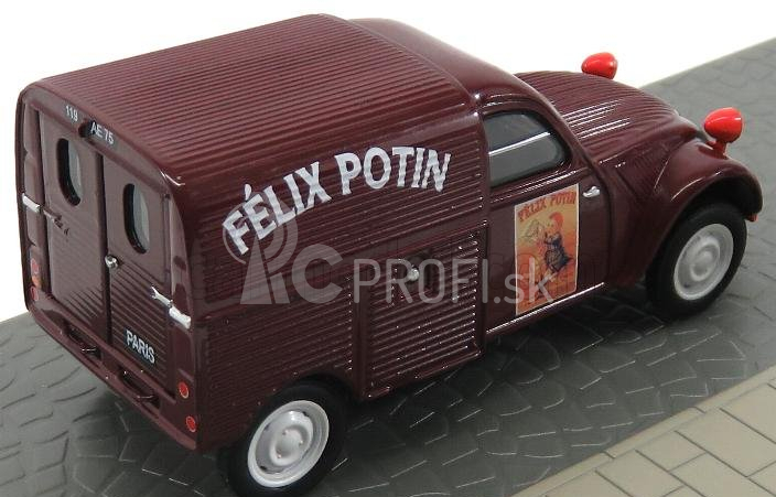 Edicola Citroen 2cv Epicier Felix Potin - Droghiere 1:43 Bordeaux