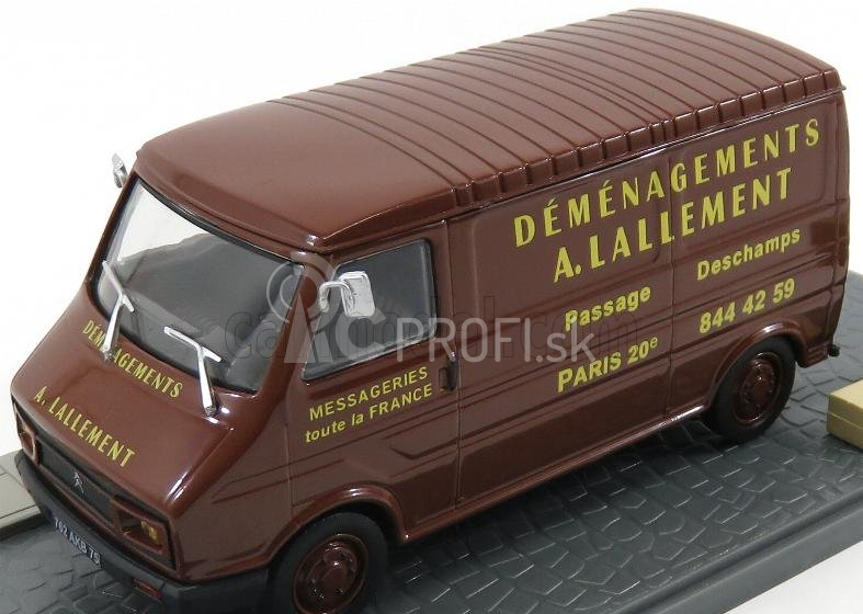 Edicola Citroen C35 Van - Demenageur - Traslochi - Moving 1:43 Brown