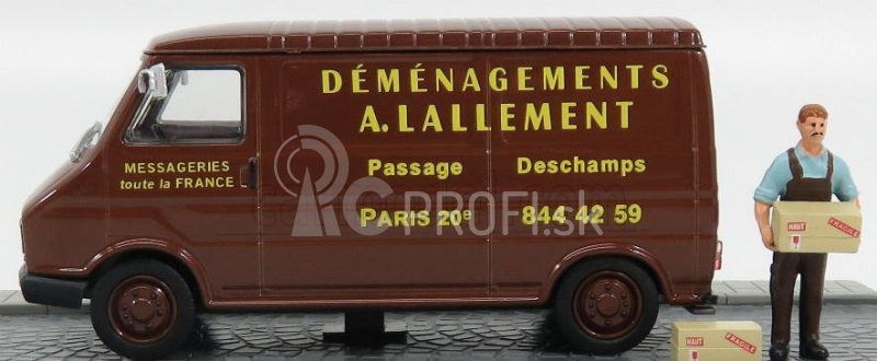 Edicola Citroen C35 Van - Demenageur - Traslochi - Moving 1:43 Brown