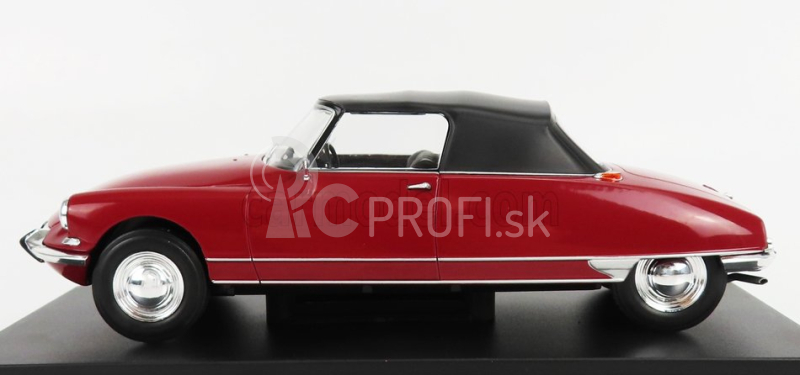 Edicola Citroen Ds19 Cabriolet 1963 1:24 červená čierna