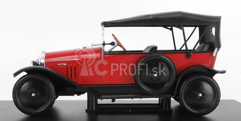 Edicola Citroen Type-a 10hp Torpedo 1919 1:24 Červená čierna