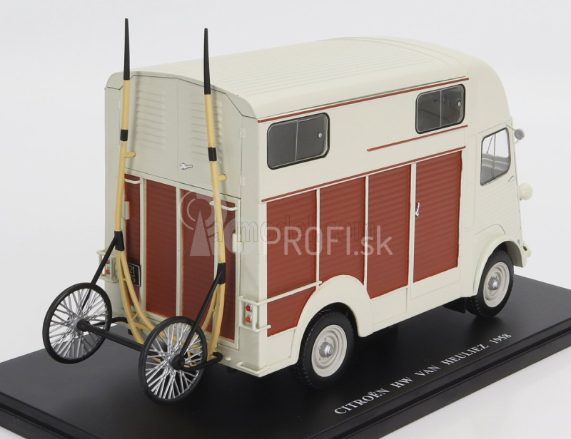 Edicola Citroen Type-h Van Heuliez 1958 1:24 Ivory