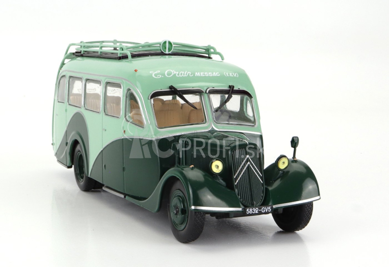 Edicola Citroen Type U23 Besset Bus 1947 1:43 2 tóny zelená