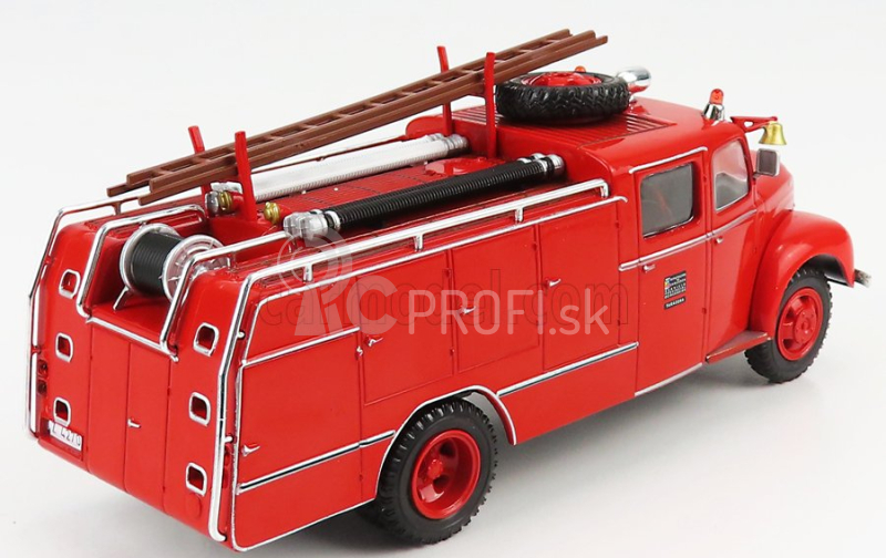 Edicola Ebro B35 Tanker Truck With Scala Španielsko 1961 1:43 Červená