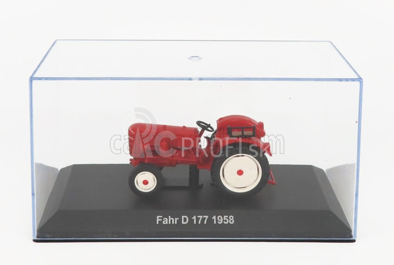 Edicola Fahr D177 Tractor 1958 - Con Vetrina - S vitrínou 1:43 Orange