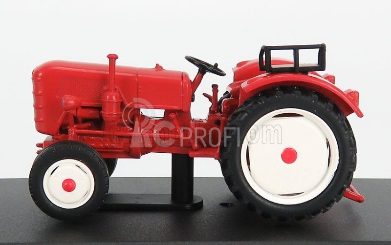 Edicola Fahr D177 Tractor 1958 - poškodenie Blister Box 1:43 červená