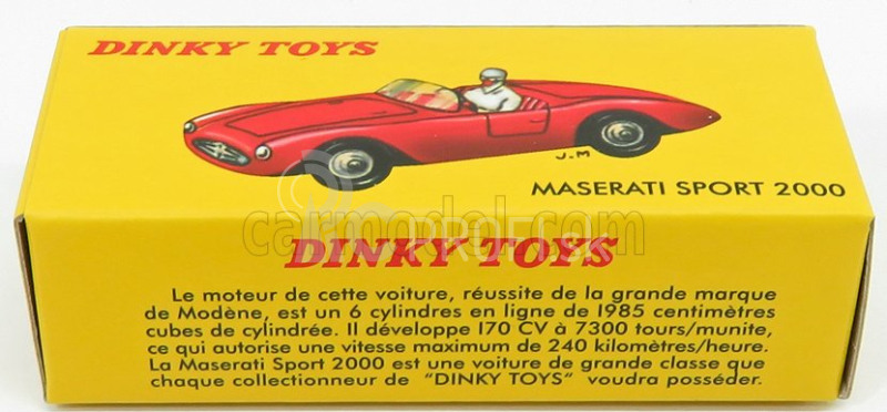 Edicola Ferrari 500 F2 N 2 + Maserati 2000 Sport Spider - Coffret Box 1:43 červená