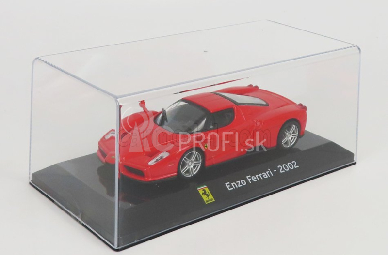 Edicola Ferrari Enzo 2002 - Con Vetrina - S vitrínou 1:43 červená