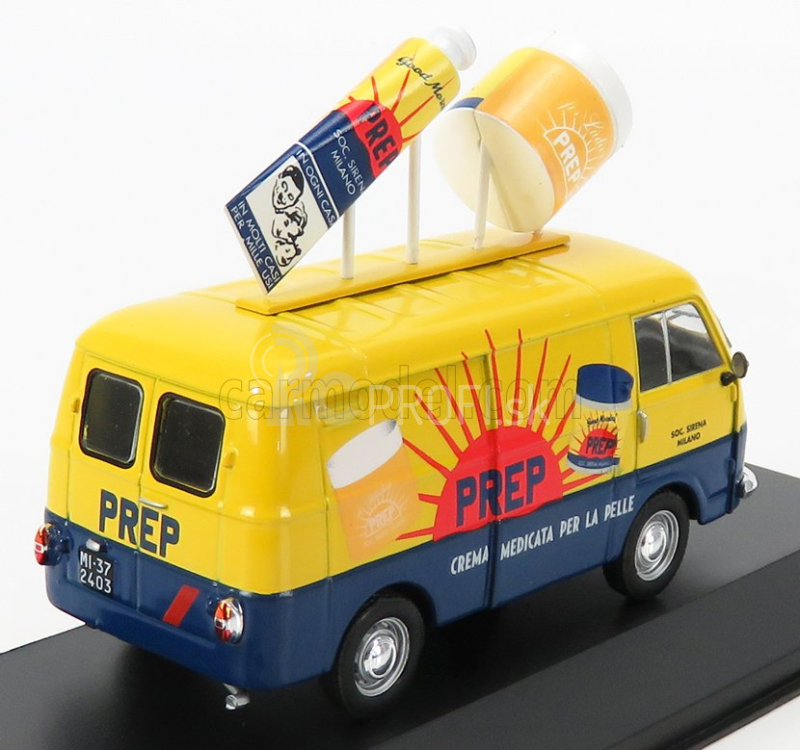 Edicola Fiat 1100t Van Prep 1958 1:43 Modro-žltá