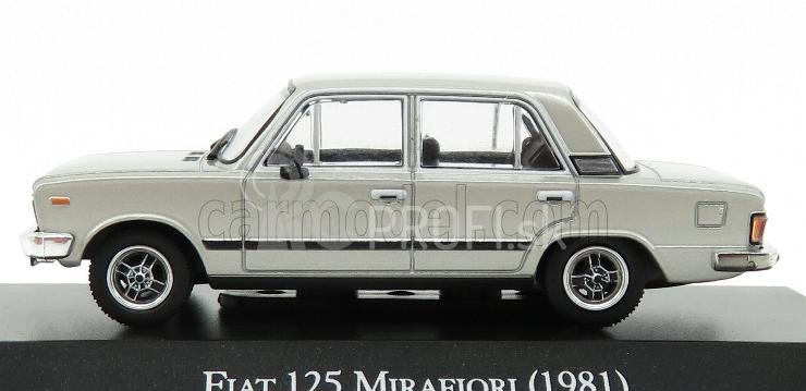 Edicola Fiat 125 Mirafiori 1981 1:43 Strieborná