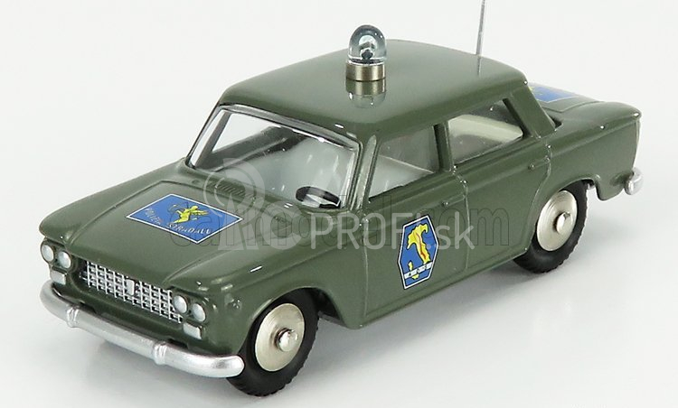 Edicola Fiat 1300 Polizia Autostradale 1961 1:48 Vojenská zelená