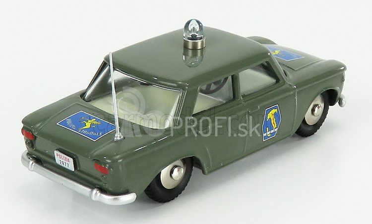 Edicola Fiat 1300 Polizia Autostradale 1961 1:48 Vojenská zelená