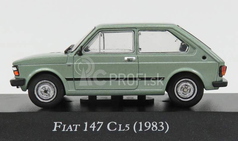 Edicola Fiat 147 Cl5 (127) 1983 1:43 Strieborná