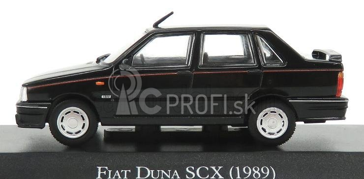 Edicola Fiat Duna Scx 1989 1:43 čierna