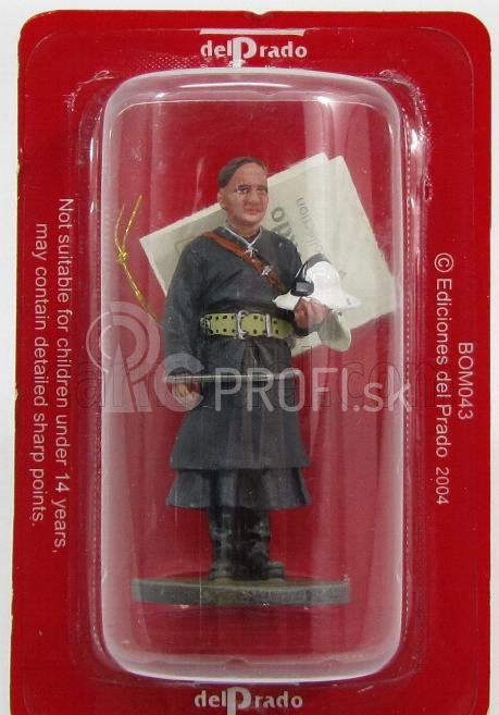 Edicola-figures Vigili del fuoco Vigile Del Fuoco Polacco 1997 - Poľský hasič 1:32 Tmavosivá