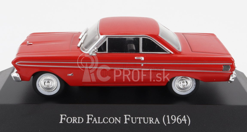 Edicola Ford usa Falcon Futura 1964 1:43 Červená