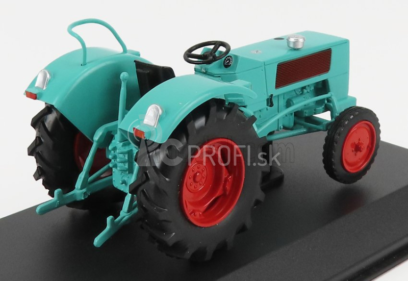 Edicola Hanomag Brillant 601 Tractor Nemecko 1967 - Con Vetrina - S vitrínou 1:43 Veľmi svetlá zelená