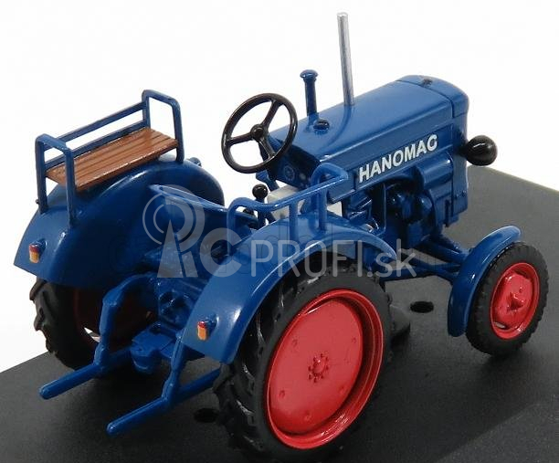 Edicola Hanomag R19 Tractor Truck 1955- Con Vetrina - s vitrínou 1:43 Modrá červená