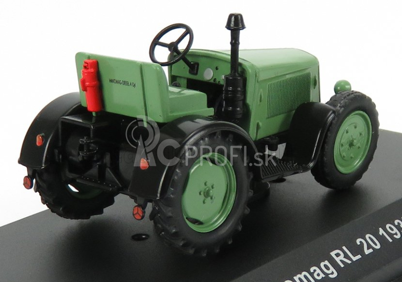 Edicola Hanomag Rl20 Tractor Nemecko 1937 - poškodenie Blister Box 1:43 zelená