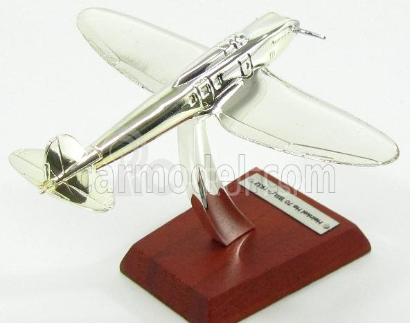 Edicola Heinkel He70 Blitz Lietadlo 1932 - 6cm X 7cm 1:200 Chrome