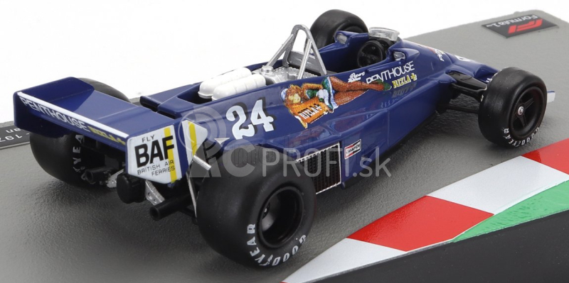 Edicola Hesketh F1 Ford 308e N 24 Sezóna 1977 Rupert Keegan 1:43 Modrá