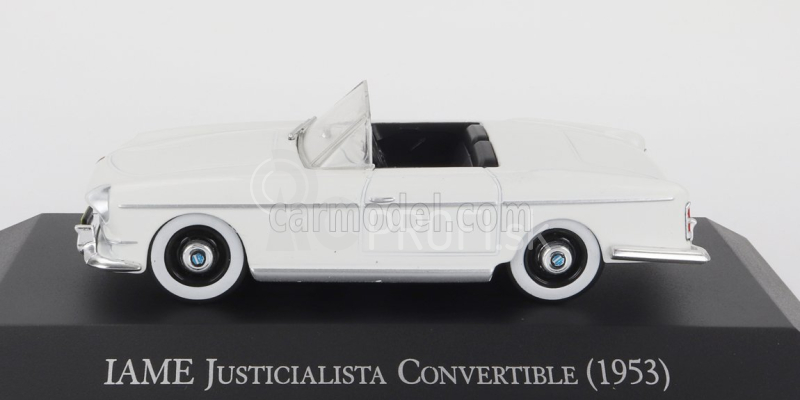 Edicola Iame Jiusticialista Cabriolet Open 1953 1:43 Biela