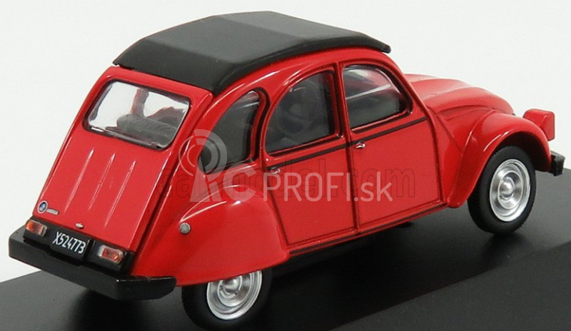 Edicola IES 3cv America 1986 (základ Citroen 2cv) 1:43 Červená