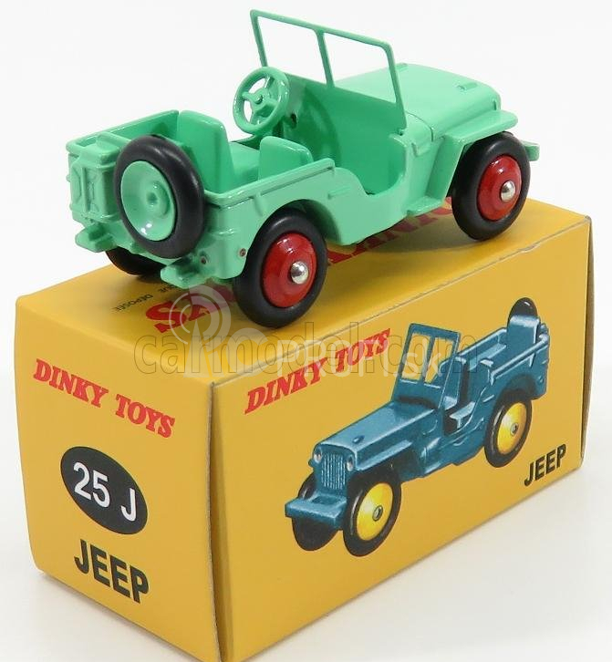 Edicola Jeep Willys Open 1945 1:43 Svetlozelená