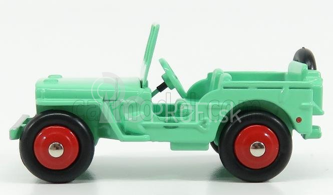 Edicola Jeep Willys Open 1945 1:43 Svetlozelená