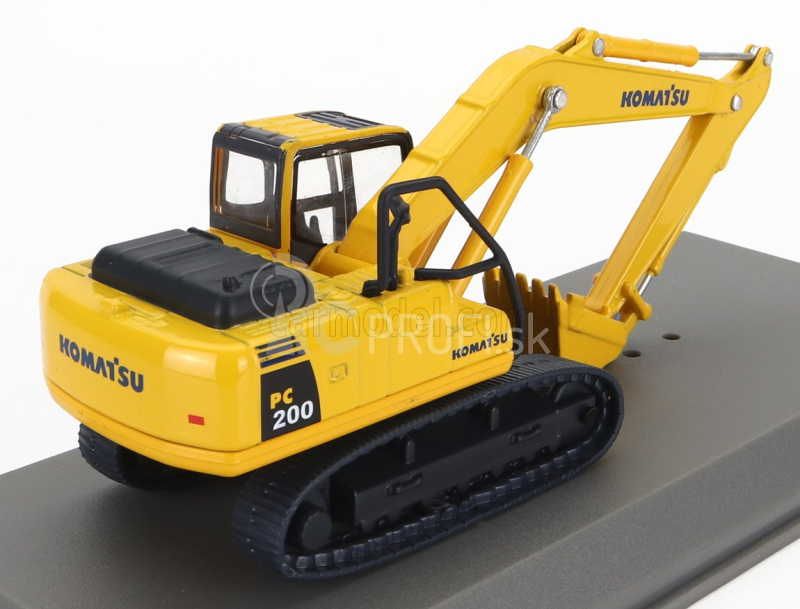 Edicola Komatsu Pc200lc Hybrid Escavatore Cingolato - Traktor rýpadlo 1:72 Yellow Black