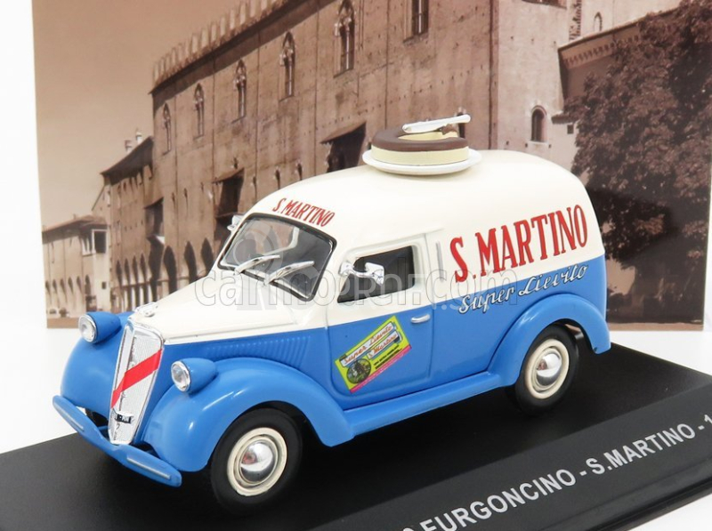 Edicola Lancia Ardea 800 Van San Martino Super Lievito 1949 1:43 Svetlo modrá béžová