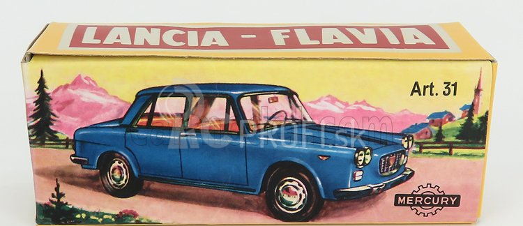 Edicola Lancia Flavia 1962 1:48 svetlomodrá