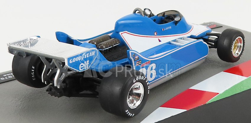 Edicola Ligier F1 Js11 N 26 Sezóna 1979 Jacques Laffite 1:43 Modrá biela