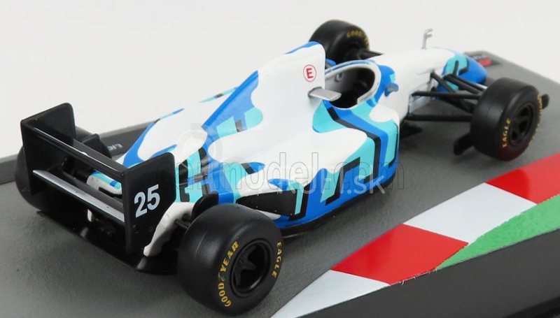 Edicola Ligier F1 Js39 N 25 Sezóna 1993 Martin Brundle 1:43 Biela Modrá