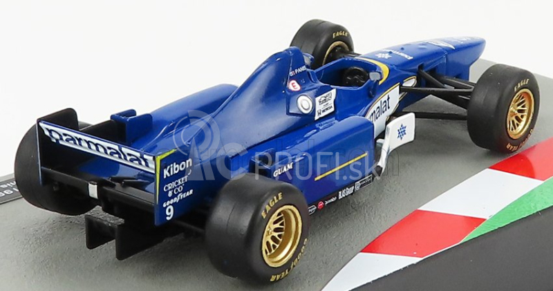 Edicola Ligier F1 Js43 N 9 Sezóna 1996 Olivier Panis 1:43 Modrá biela