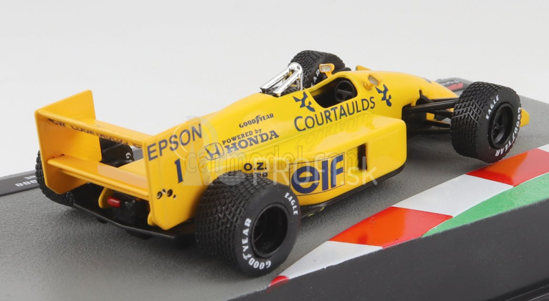 Edicola Lotus F1 100t Team Camel Honda N 1 Sezóna 1988 Nelson Piquet 1:43 Žltá