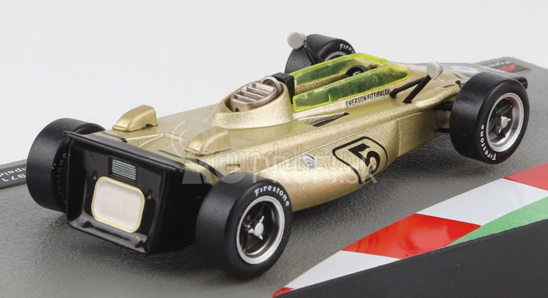 Edicola Lotus F1 56b N 5 Sezóna 1971 Emerson Fittipaldi 1:43 Zlatá čierna