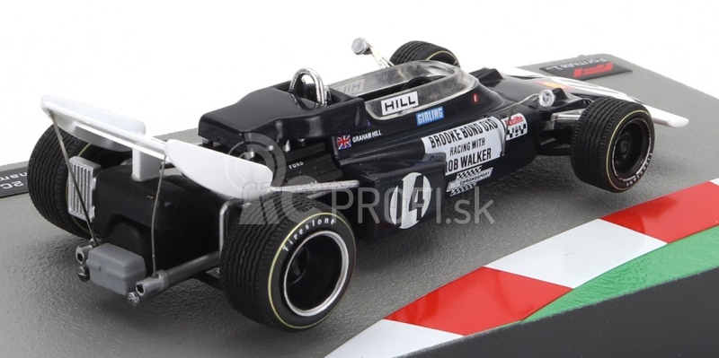 Edicola Lotus F1 72 N 14 Sezóna 1970 Graham Hill 1:43 Modrá biela