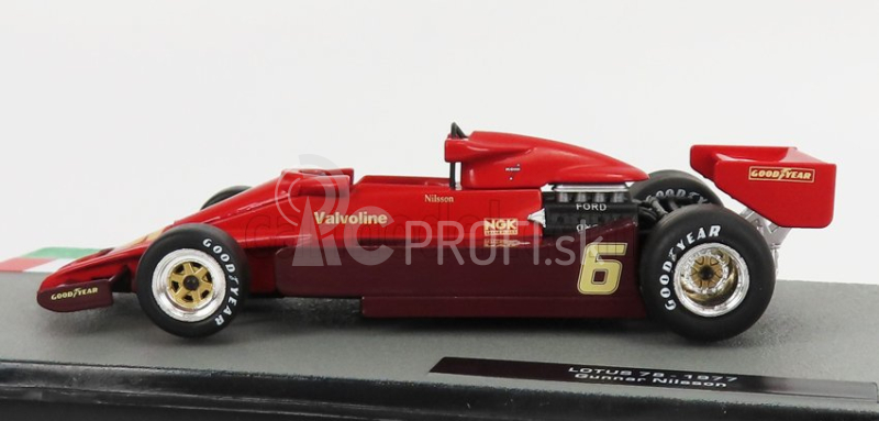 Edicola Lotus F1 78 N 6 Sezóna 1977 Gunnar Nilsson 1:43 2 Tóny červenej