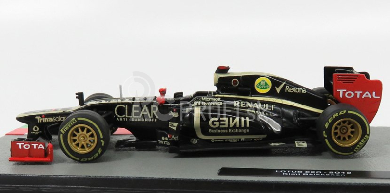 Edicola Lotus F1 E20 Team Renault N9 Sezóna 2012 Kimi Raikkonen 1:43 Black Gold Met