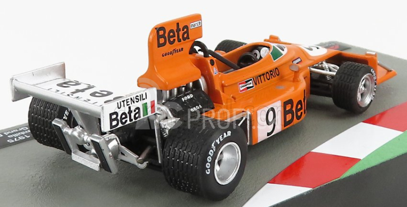 Edicola March F1 751 Beta N 9 Austrian Gp 1975 Vittorio Brambilla 1:43 Orange