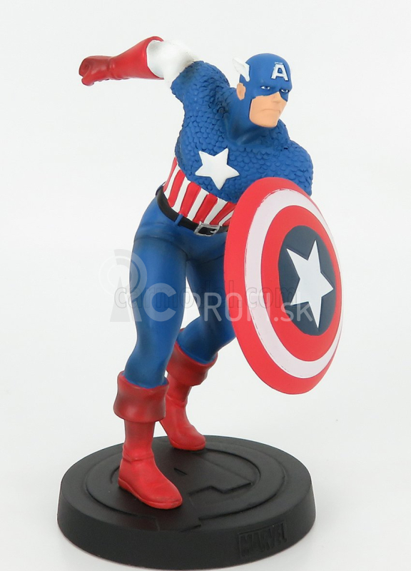 Edicola Marvel Captain America Figúrka Cm. 13.0 1:16 Modrá červená biela