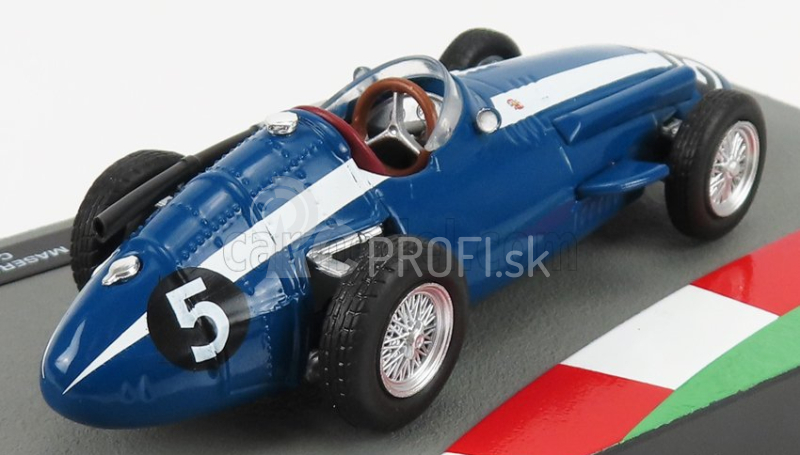 Edicola Maserati F1 250f N 5 Sezóna 1958 Carroll Shelby 1:43 Modrá biela