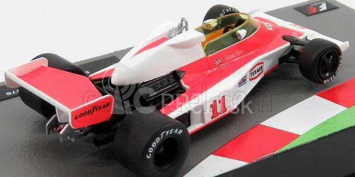 Edicola Mclaren F1 M23 Ford N11 Majster sveta sezóna 1976 James Hunt 1:43 Biela oranžová