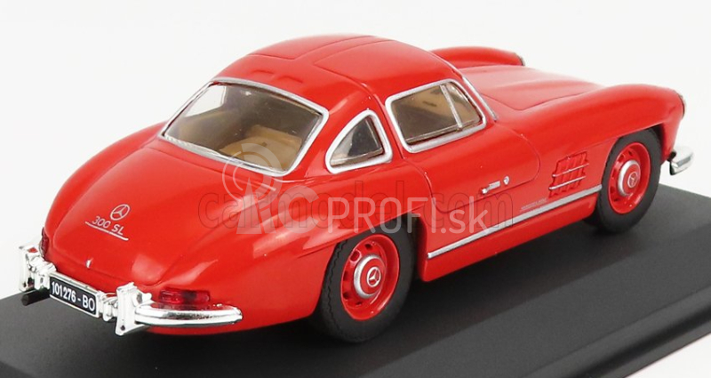 Edicola Mercedes Benz 300sl Coupe 1954 - Con Vetrina - S vitrínou 1:43 červená